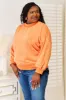 Basic Bae Round Neck Dropped Shoulder Sweatshirt sold by Charming Charlie