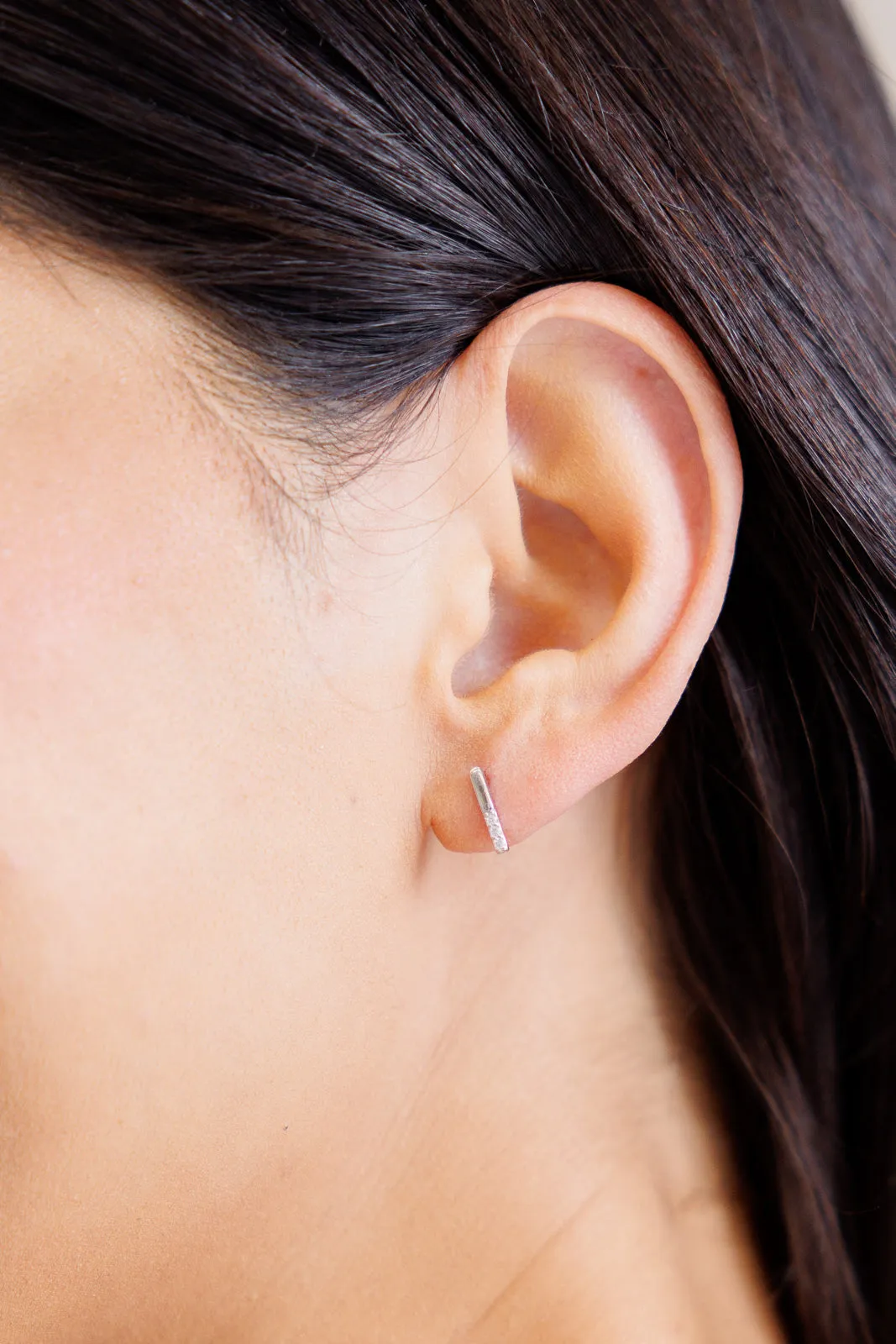 Twin Sparkle Silver Stud Earrings sold by Charming Charlie product image thumbnail 2