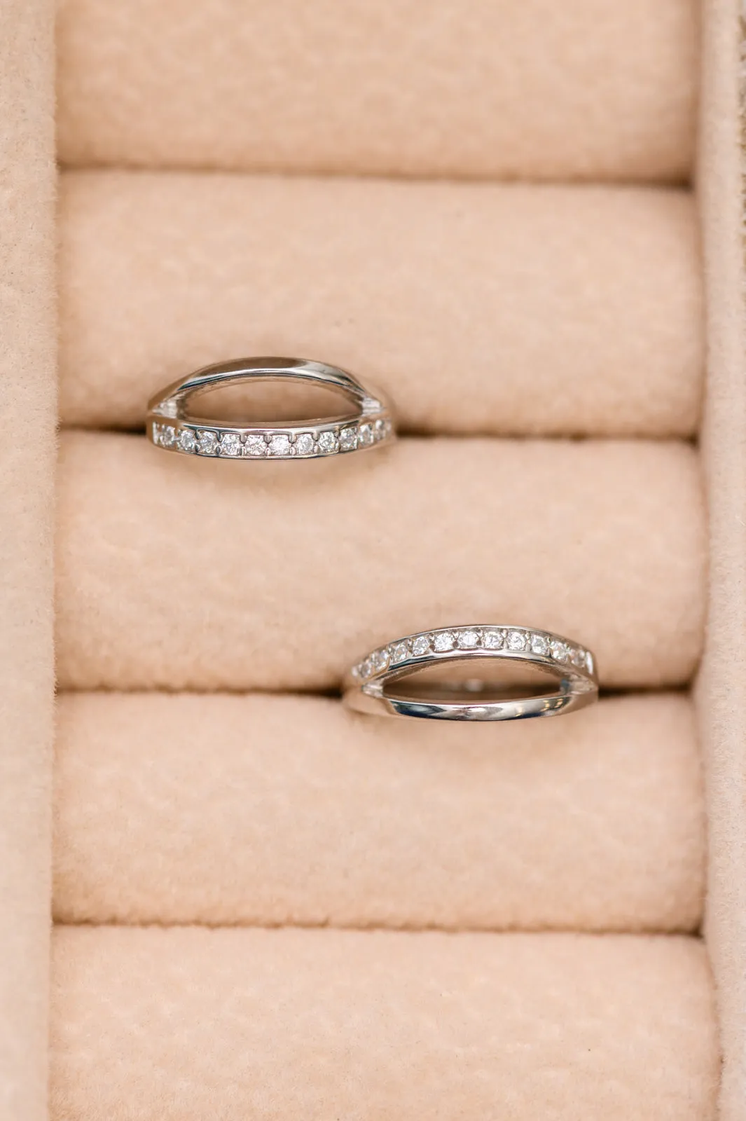 Looped in Silver Hoop Earrings sold by Charming Charlie product image thumbnail 3