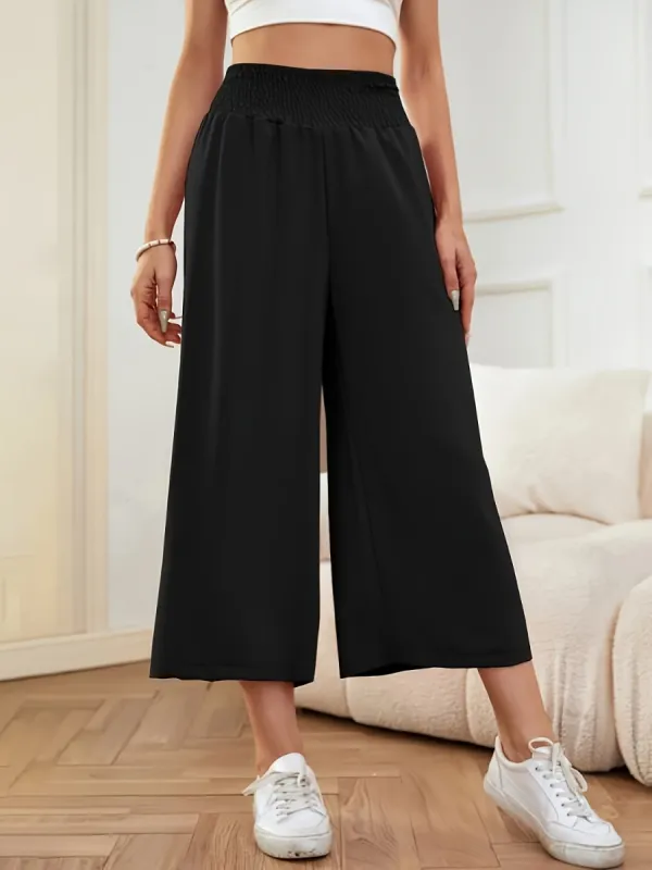 Elastic Waist Wide Leg Pants sold by Charming Charlie