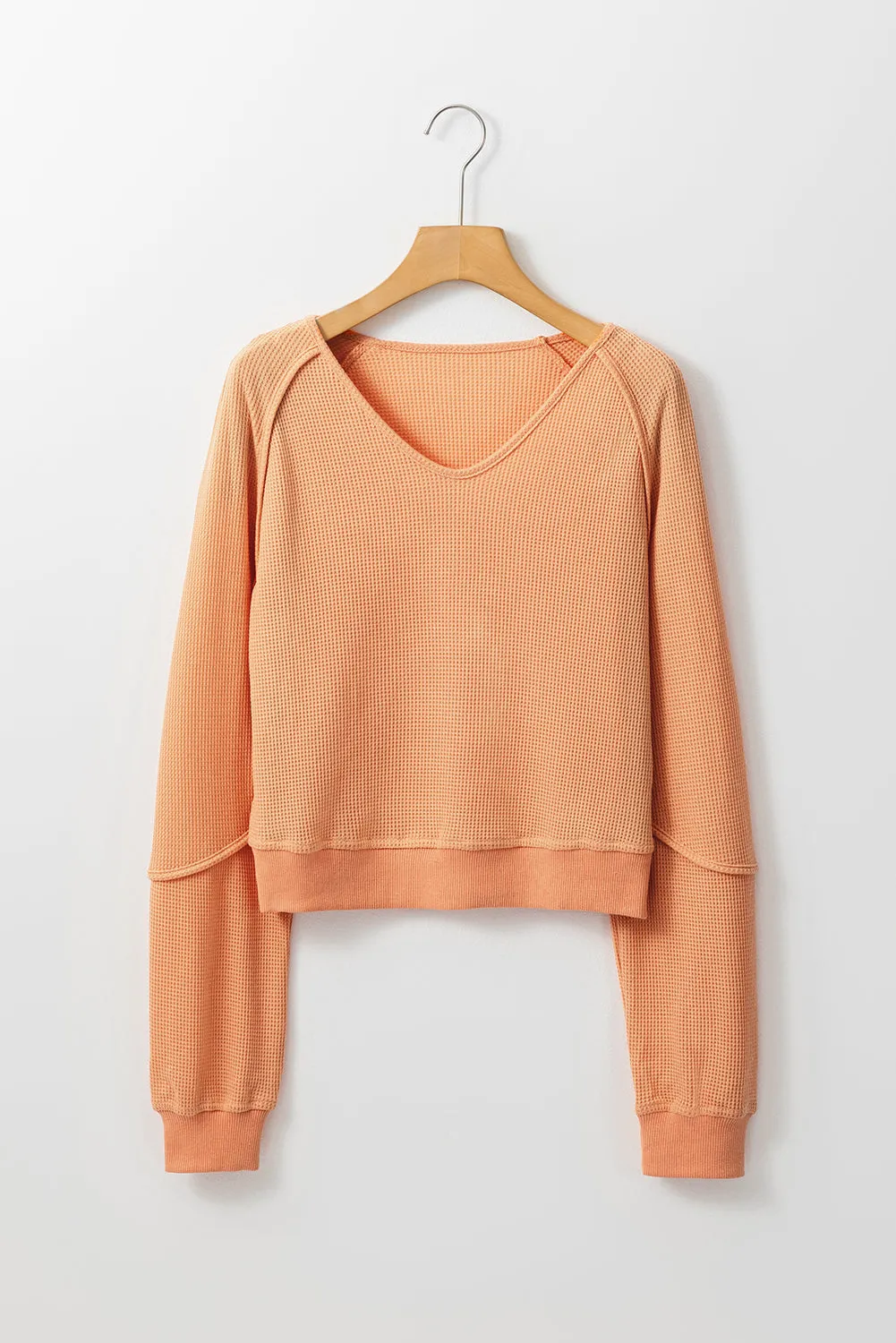 V Neck Long Sleeve T-Shirt sold by Charming Charlie product image thumbnail 4