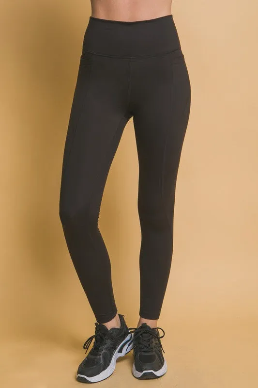 Love Tree High Waist Leggings with Side Pockets sold by Charming Charlie