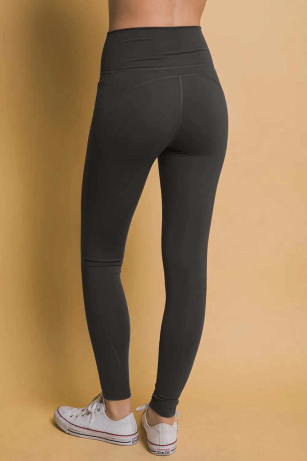 Love Tree High Waist Leggings with Side Pockets sold by Charming Charlie product image thumbnail 2