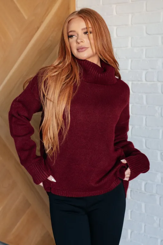 Envelop Me Turtleneck Sweater sold by Charming Charlie