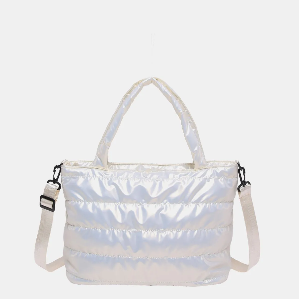 PU Leather Detachable Strap Crossbody Bag sold by Charming Charlie product image thumbnail 4