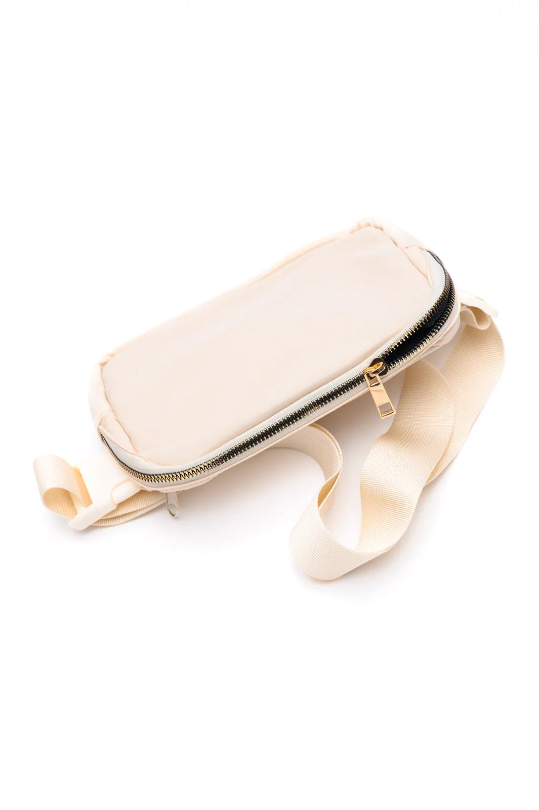 Everywhere I Go Crossbody Belt Bag in Ivory sold by Charming Charlie product image thumbnail 5
