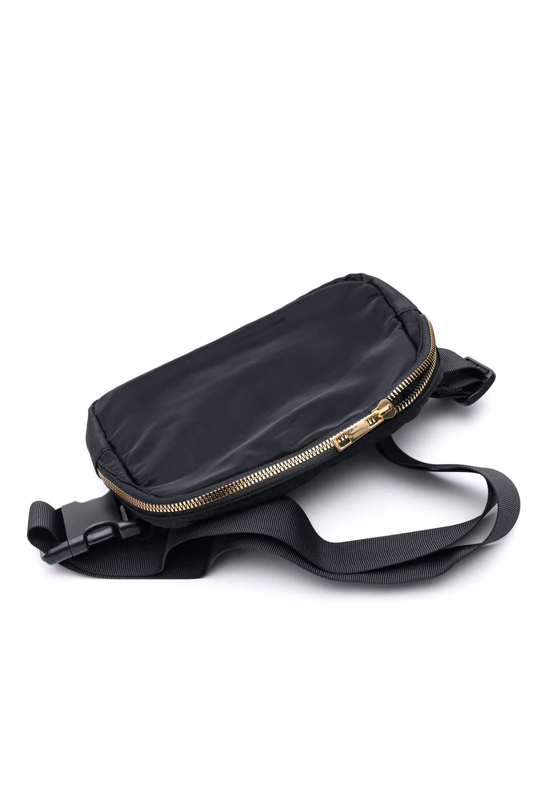 Everywhere I Go Crossbody Belt Bag in Black sold by Charming Charlie product image thumbnail 4