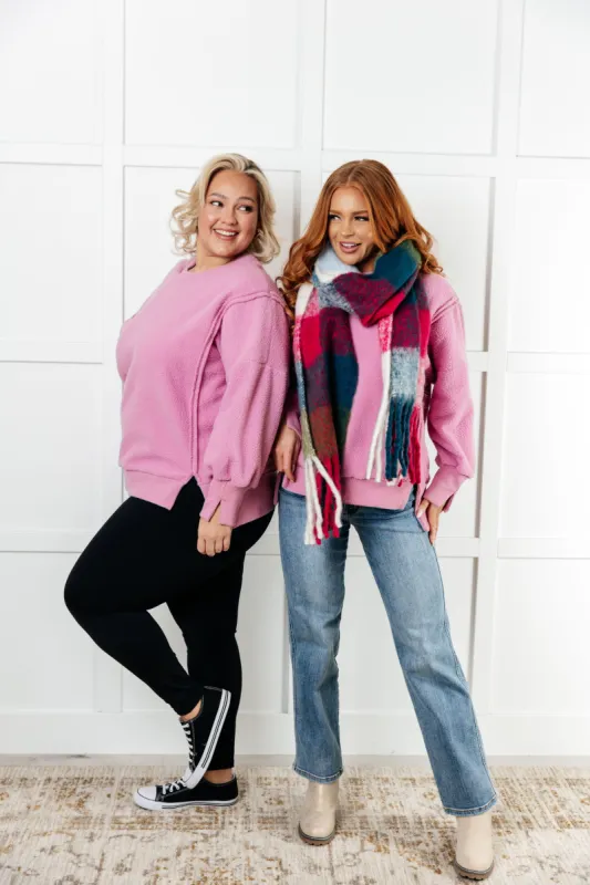 Hopes and Dreams Fleece Pullover sold by Charming Charlie