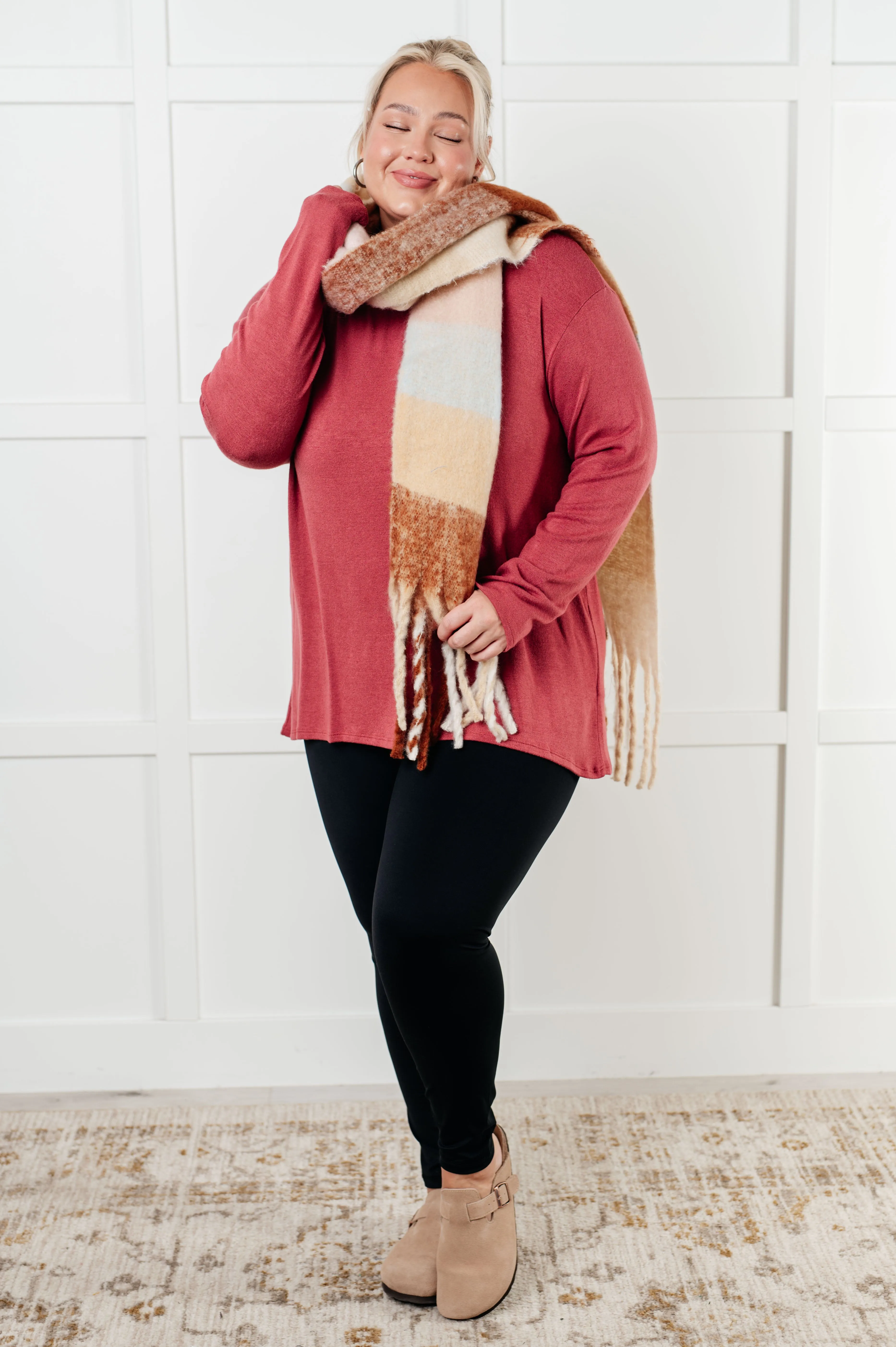 If I'm Picking Long Sleeve Top sold by Charming Charlie product image thumbnail 3