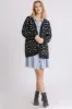 Umgee Polka Dot Open Front Drop Shoulder Cardigan sold by Charming Charlie