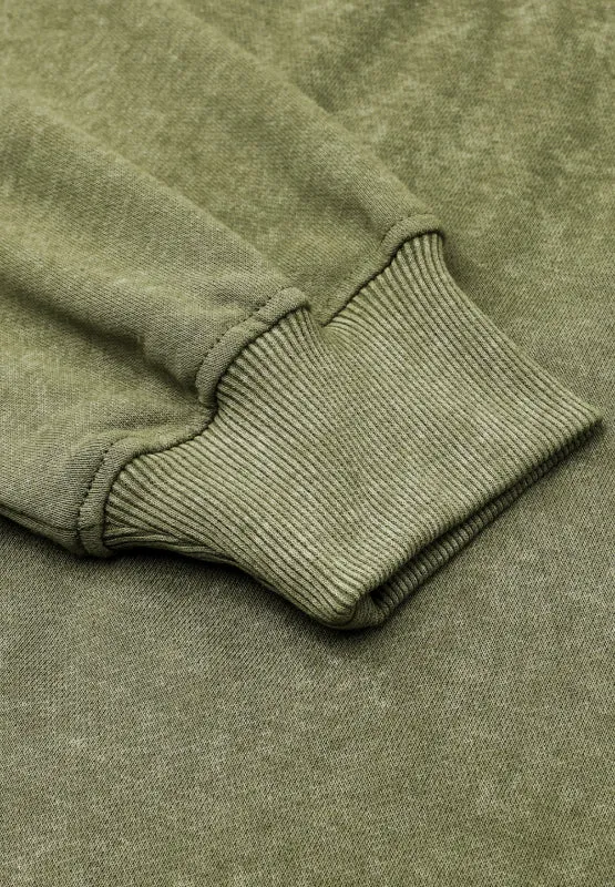 Mock Neck Dropped Shoulder Sweatshirt sold by Charming Charlie product image thumbnail 5