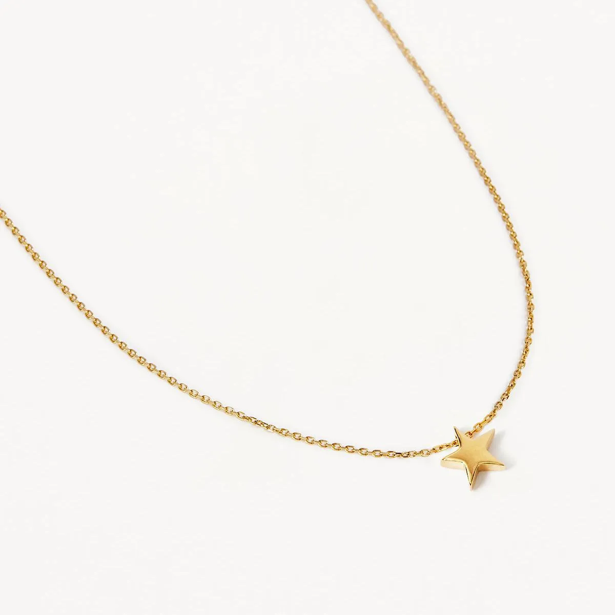 18K Gold-Plated Titanium Steel Star Necklace sold by Charming Charlie product image thumbnail 2