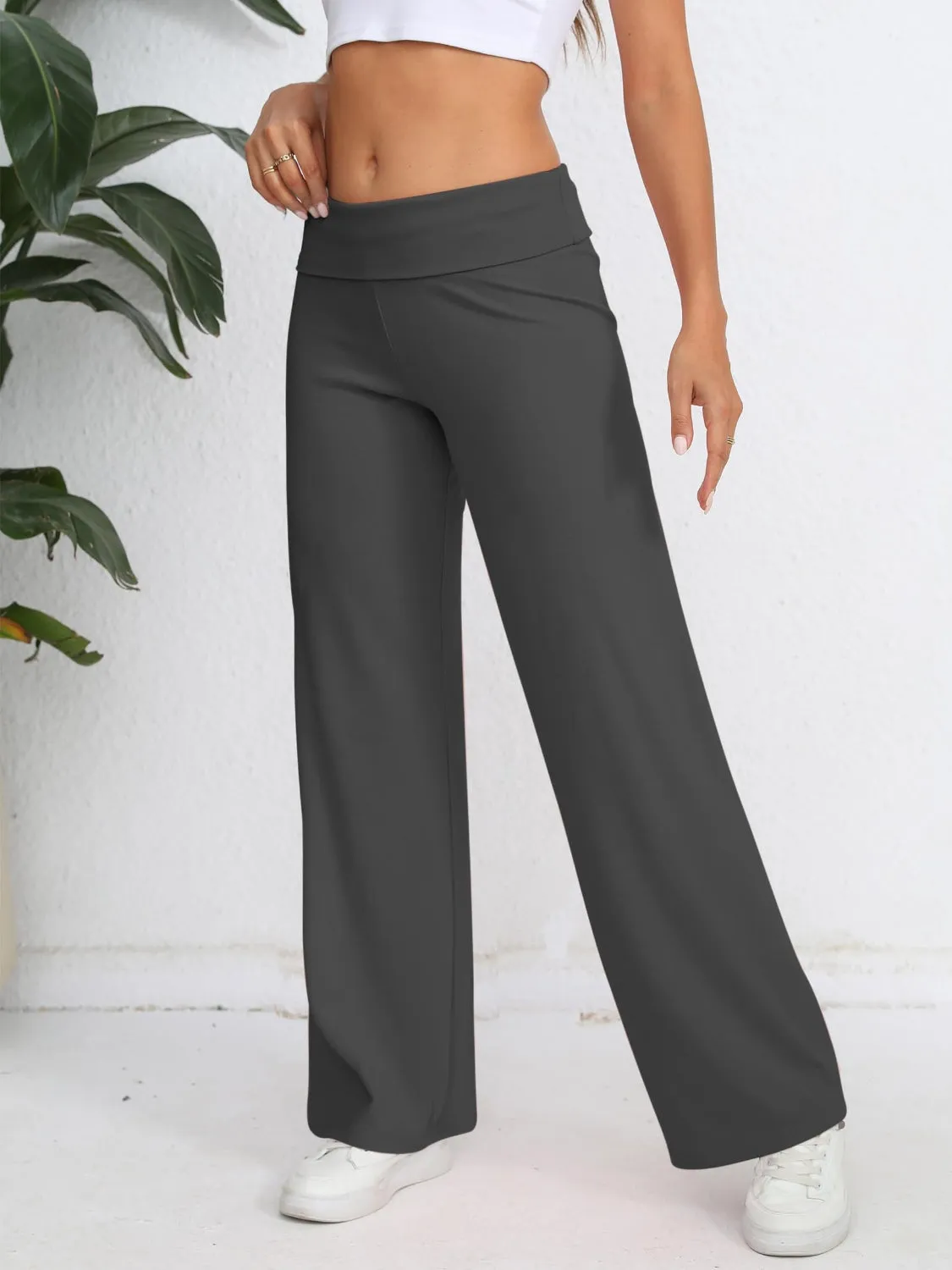 Elastic Waist Wide Leg Pants sold by Charming Charlie product image thumbnail 4