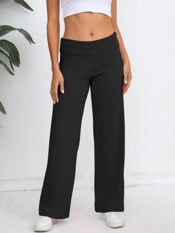 Elastic Waist Wide Leg Pants sold by Charming Charlie