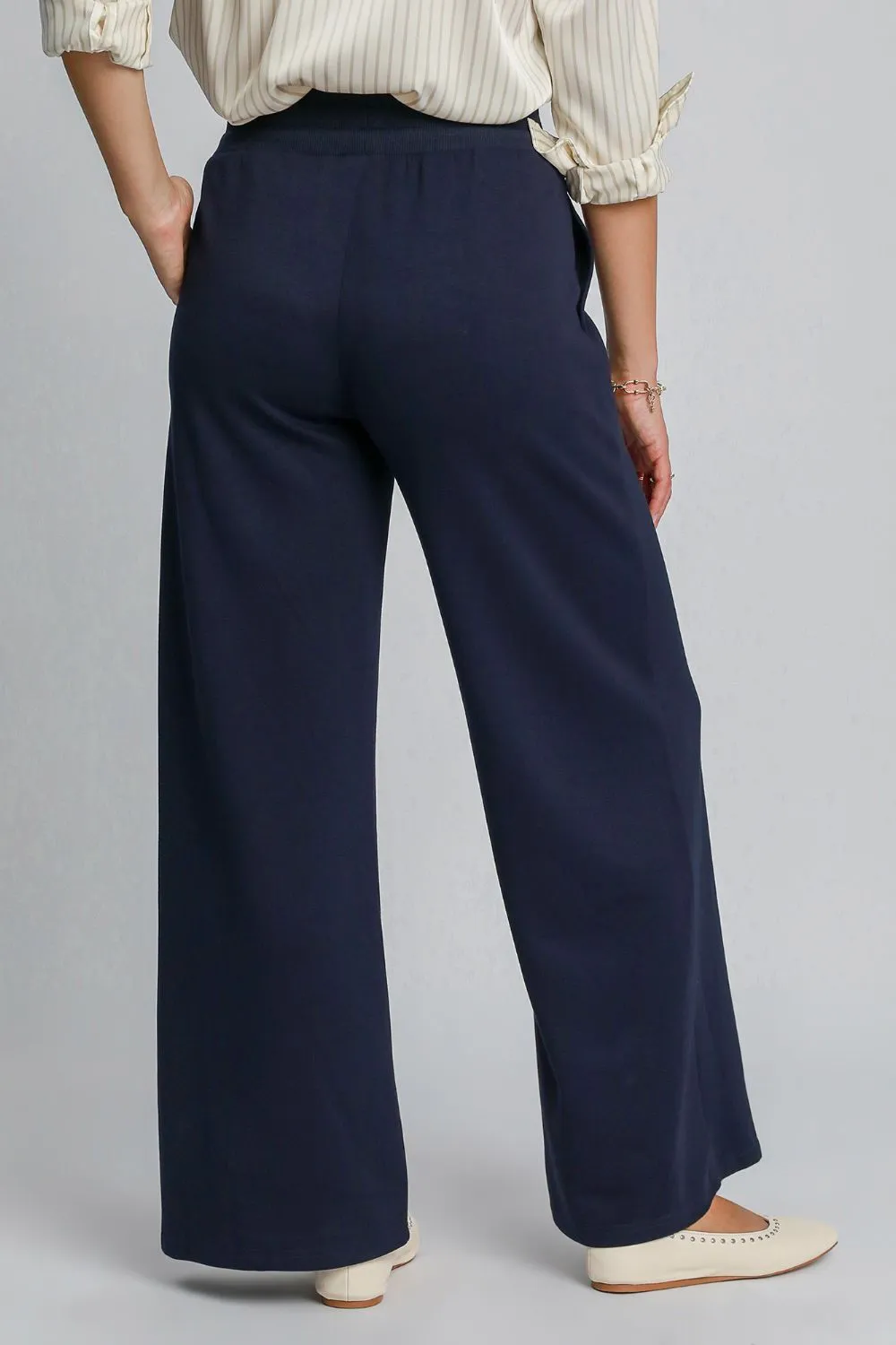 Umgee Drawstring Wide Leg Pants with Pockets sold by Charming Charlie product image thumbnail 2