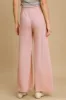 Umgee Elastic Waist Wide Leg Knit Pants sold by Charming Charlie