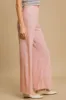Umgee Elastic Waist Wide Leg Knit Pants sold by Charming Charlie