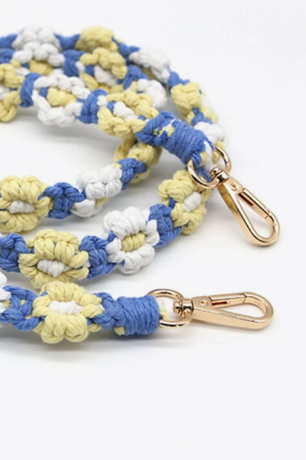 Macrame Flower Lanyard sold by Charming Charlie product image thumbnail 5