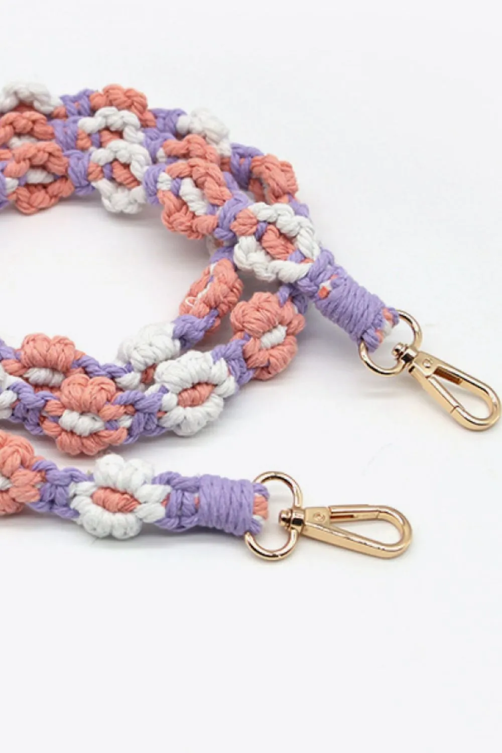 Macrame Flower Lanyard sold by Charming Charlie product image thumbnail 2