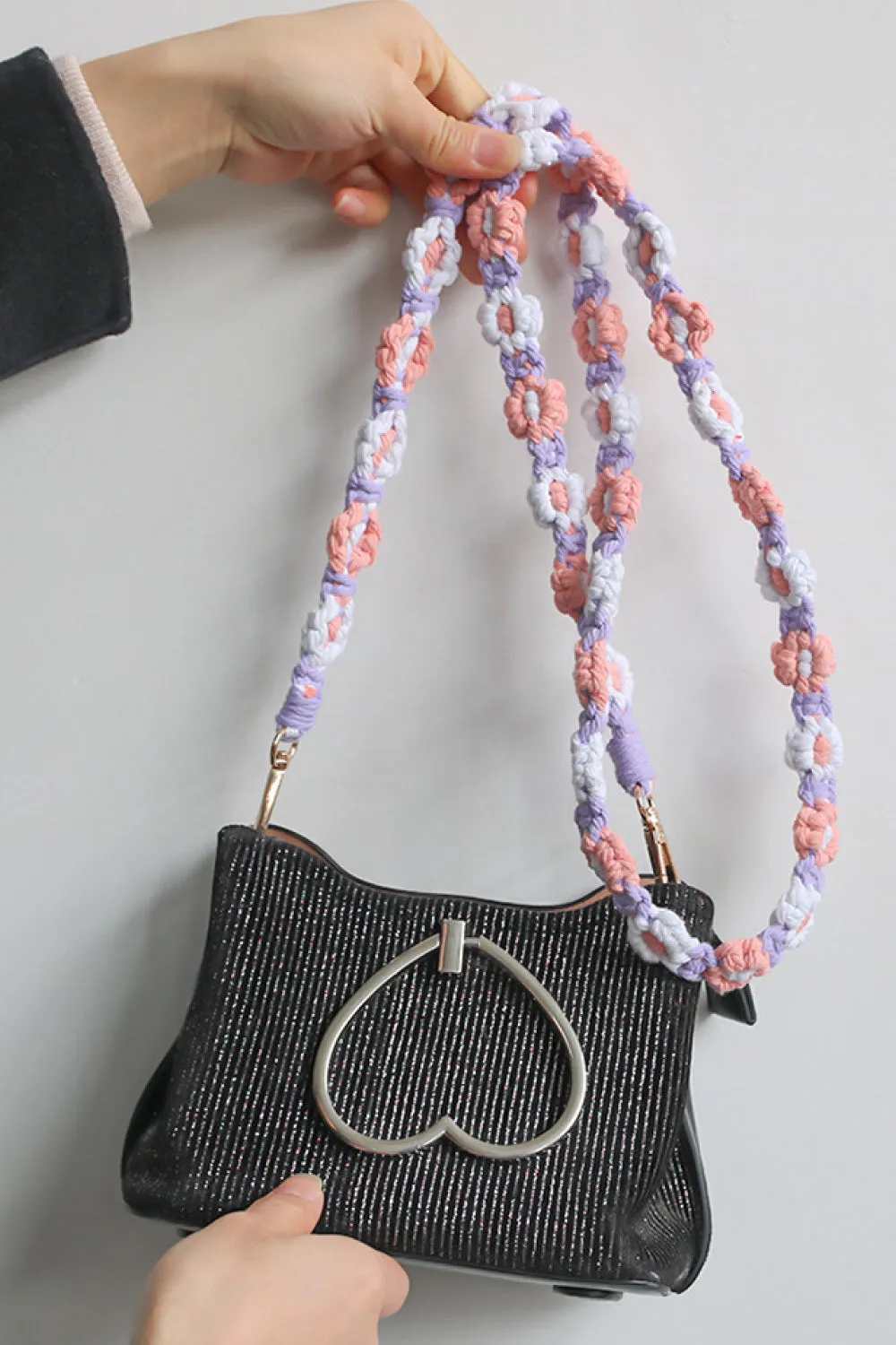 Macrame Flower Lanyard sold by Charming Charlie product image thumbnail 3