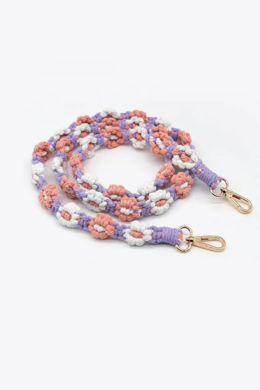 Macrame Flower Lanyard sold by Charming Charlie