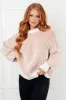Least High Maintenance Contrast Trim Sweater sold by Charming Charlie