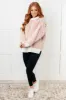 Least High Maintenance Contrast Trim Sweater sold by Charming Charlie