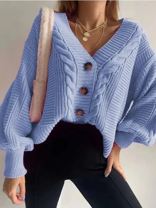 Knit cardigan sweater sold by Charming Charlie product image thumbnail 3