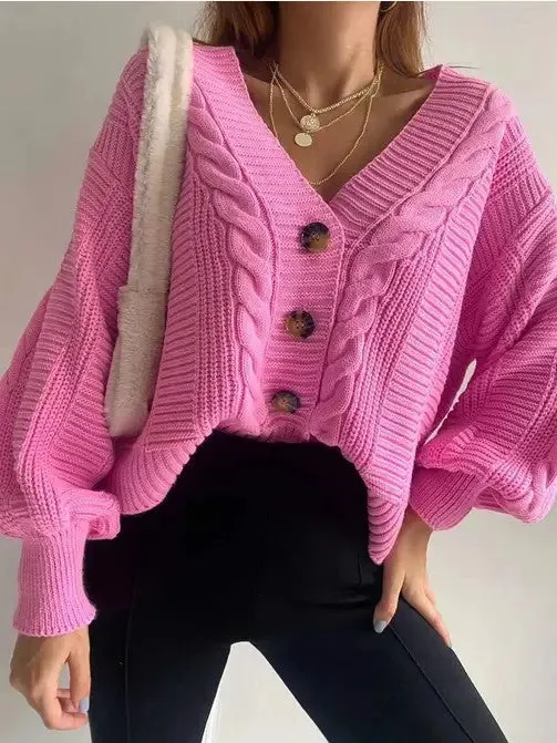 Knit cardigan sweater sold by Charming Charlie product image thumbnail 2