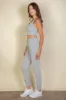 French Terry Cropped Tank Top & Joggers Set sold by Charming Charlie