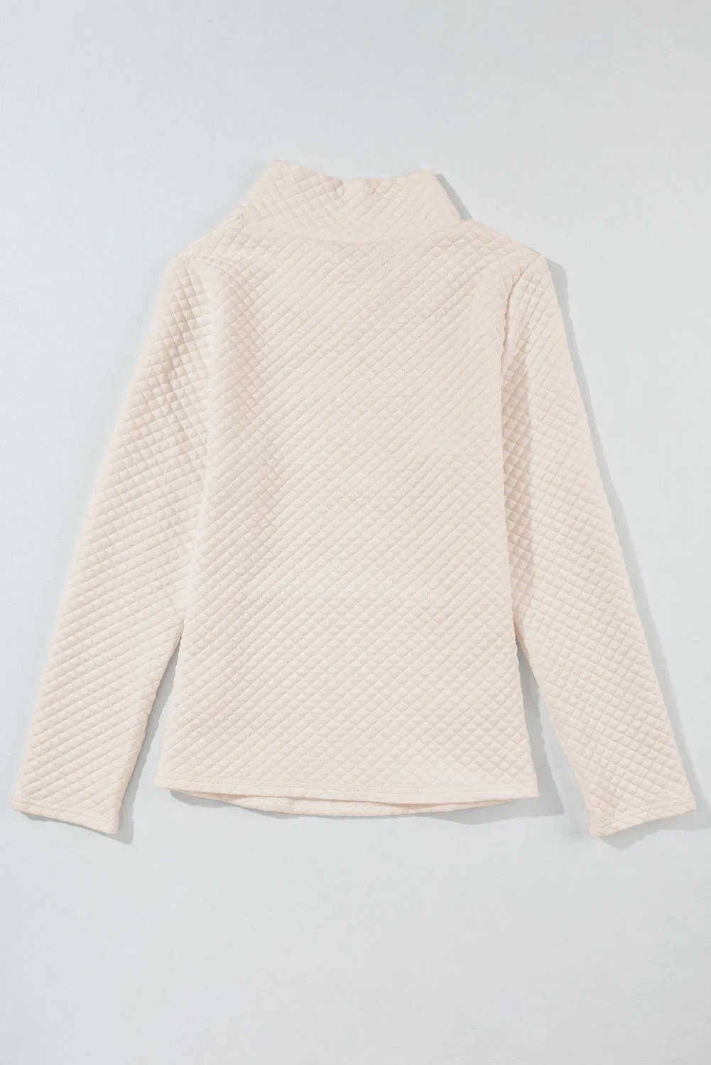 Textured Turtleneck Long Sleeve Sweatshirt sold by Charming Charlie product image thumbnail 5