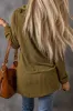 Drawstring Texture Long Sleeve Hoodie sold by Charming Charlie