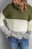 Color Block Turtleneck Long Sleeve Sweater sold by Charming Charlie