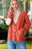 Heimish Full Size Long Sleeve V Neck Button Down Cardigan sold by Charming Charlie