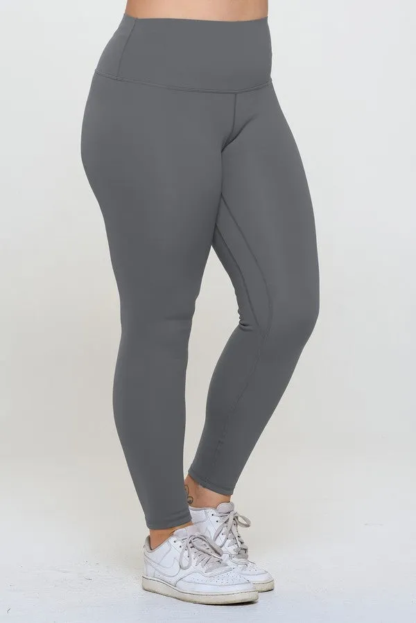 Yelete Full Size Fleece Lined High Waisted Leggings sold by Charming Charlie product image thumbnail 4