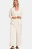 Zenana Quilted Button Up Long Sleeve Top and Pants Lounge Set sold by Charming Charlie