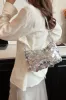 Sequin Knotted Straps Shoulder Bag sold by Charming Charlie