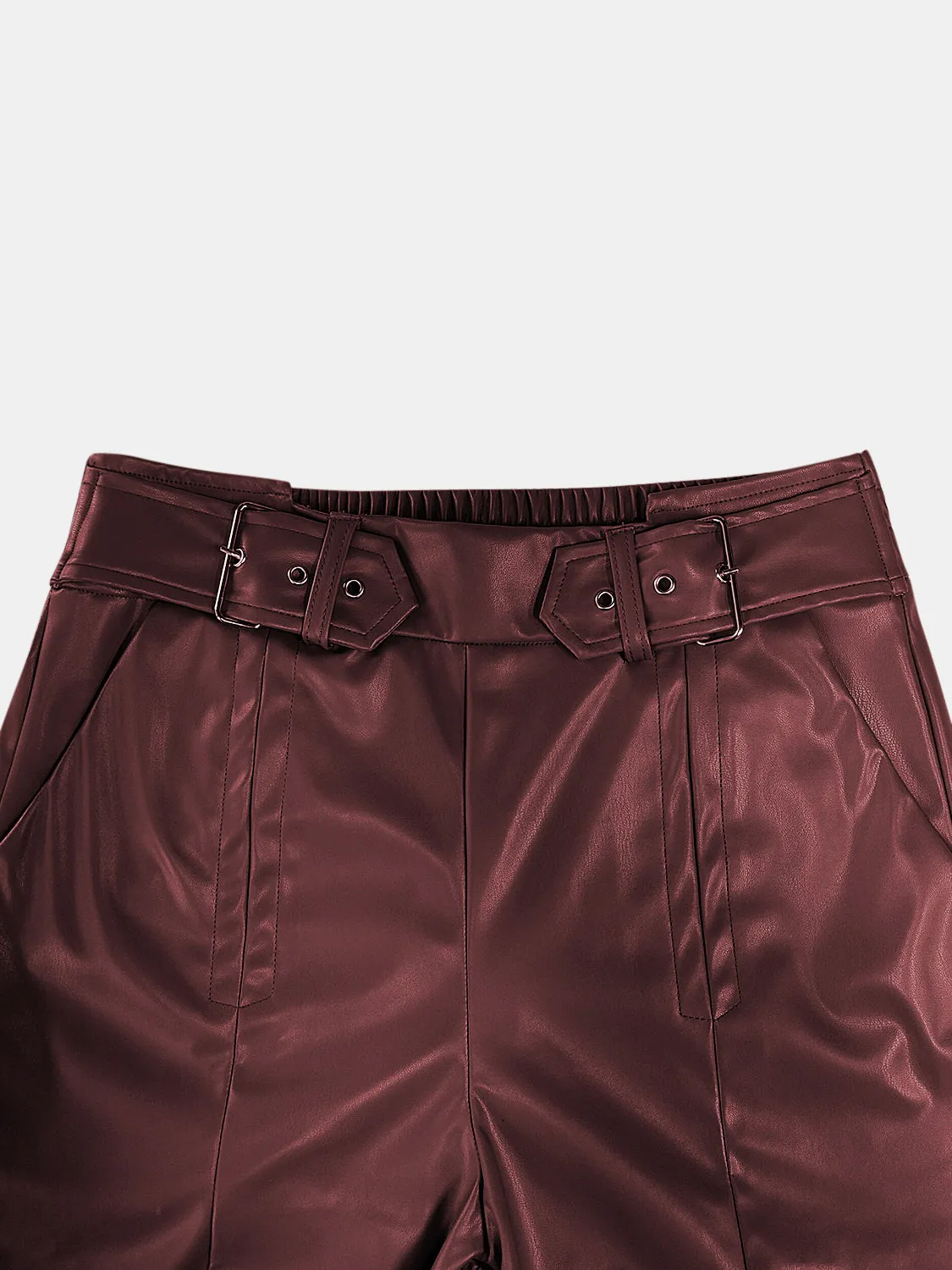 Half Elastic Waist Wide Leg Pants sold by Charming Charlie product image thumbnail 5