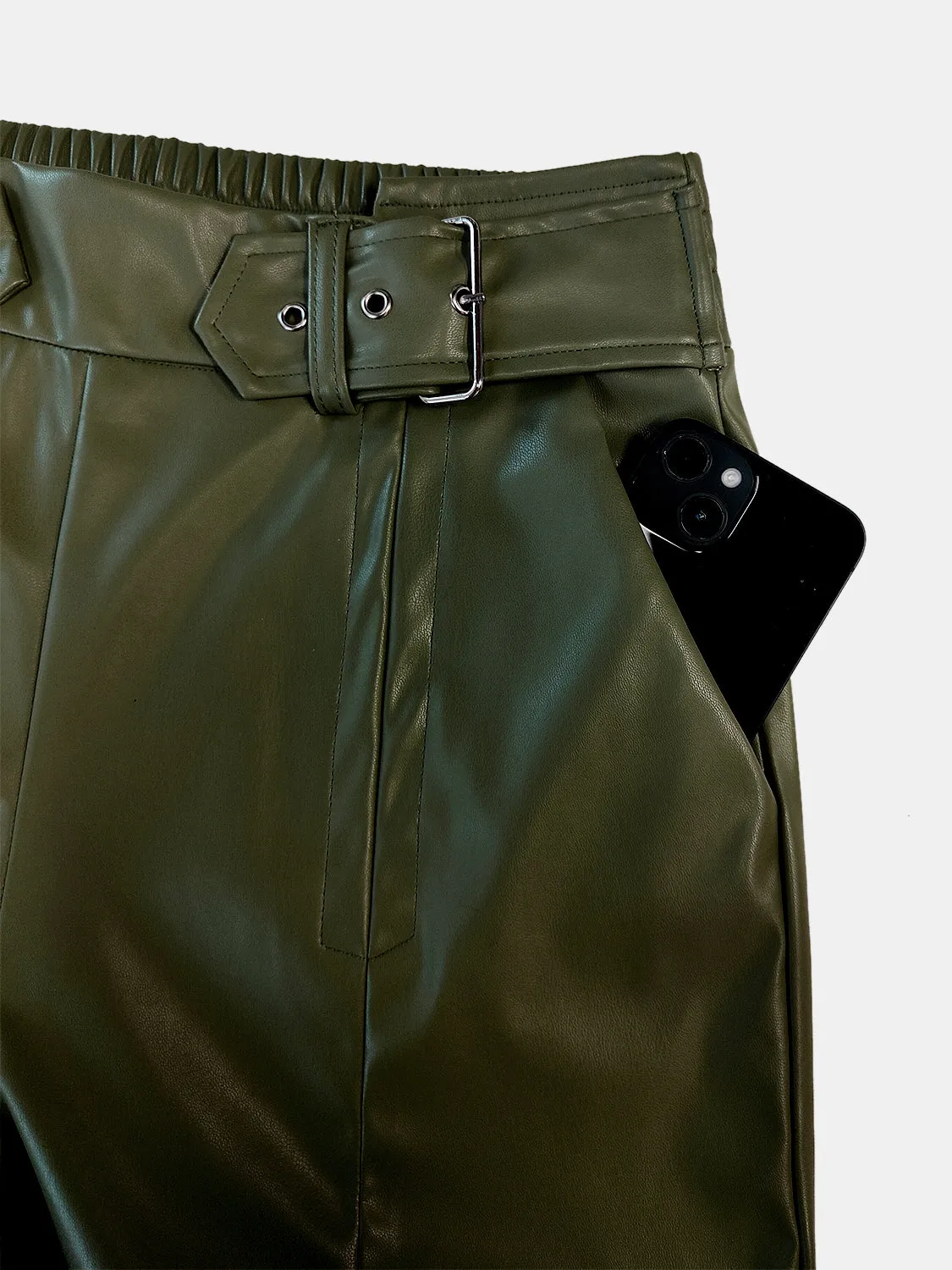 Half Elastic Waist Wide Leg Pants sold by Charming Charlie product image thumbnail 3