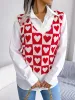 Heart V-Neck Sweater Vest sold by Charming Charlie
