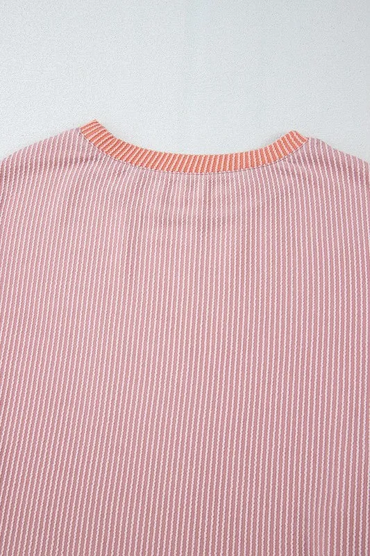 Women Colorblock Patchwork Drop Sweatshirts sold by Charming Charlie product image thumbnail 4