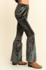 Davi & Dani Elastic Waist Knit Flare Pants sold by Charming Charlie