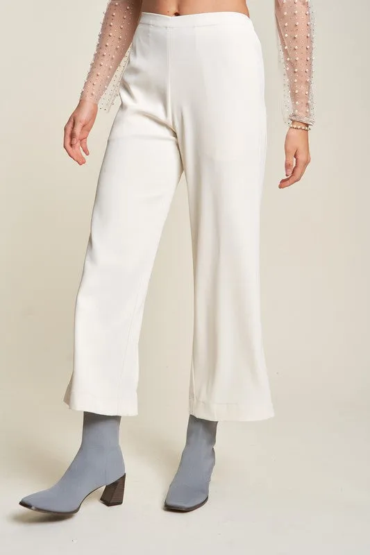 Davi & Dani Wide Leg Mid-Rise Pants sold by Charming Charlie product image thumbnail 3