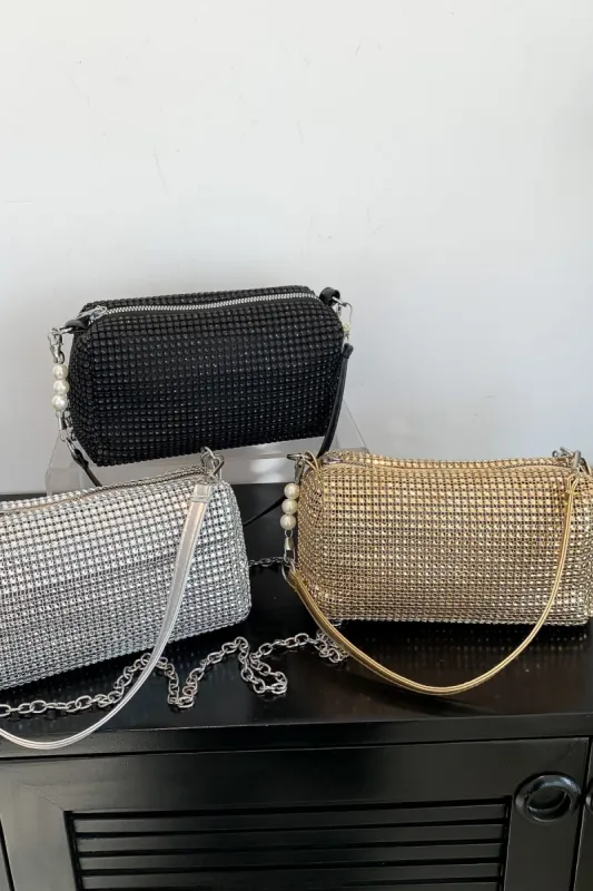 Openwork Crossbody Bag with Removable Strap sold by Charming Charlie