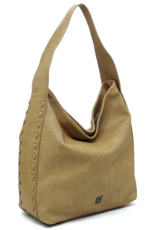 IZA CO Whipstitch Shoulder Bag sold by Charming Charlie