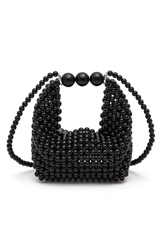 Petite Pearl Braided Top Handle Clutch Bag sold by Charming Charlie product image thumbnail 2