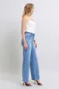 Judy Blue Full Size Wide Leg Jeans with Pockets sold by Charming Charlie