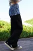 Davi & Dani Raw Hem Denim Patchwork Wide Leg Pants sold by Charming Charlie