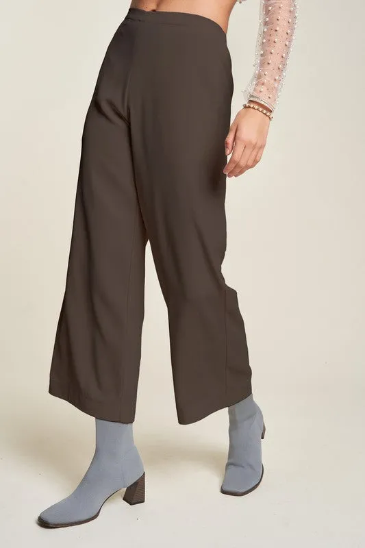 Davi & Dani Wide Leg Mid-Rise Pants sold by Charming Charlie product image thumbnail 3