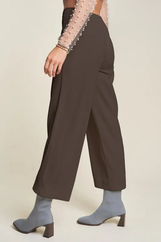 Davi & Dani Wide Leg Mid-Rise Pants sold by Charming Charlie product image thumbnail 5